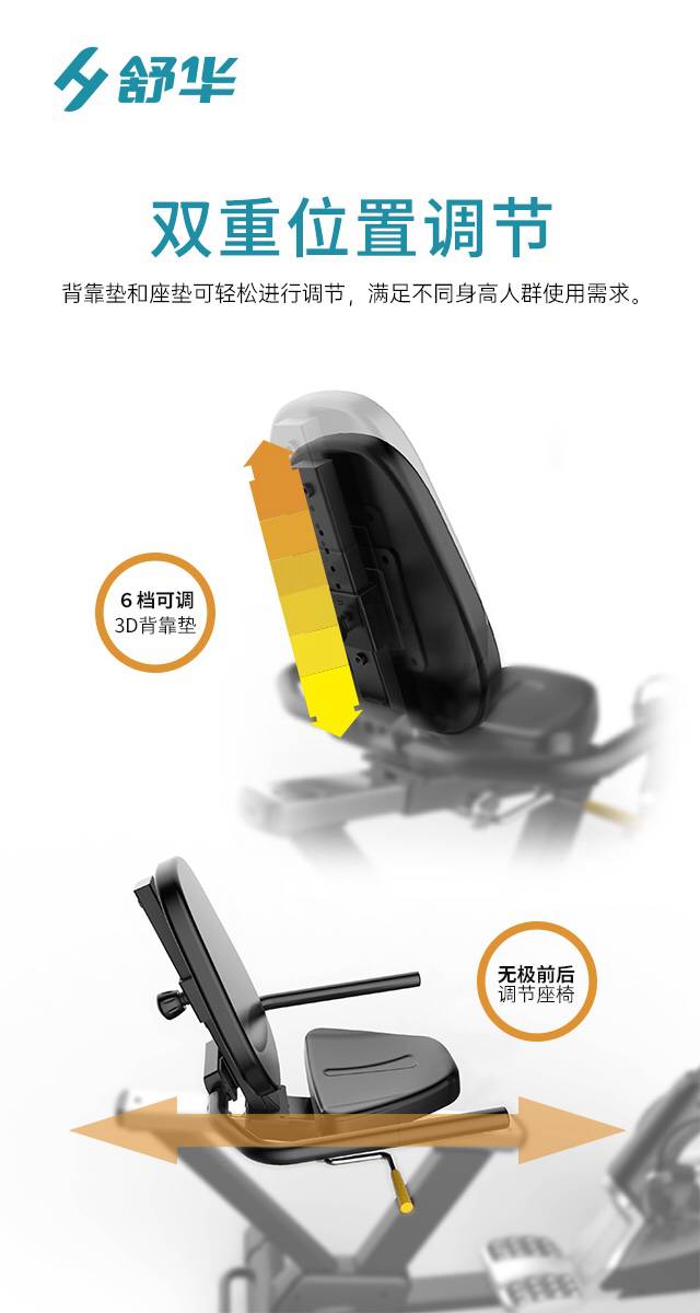 SH-B5836R 卧式健身车-广西南宫NG28体育健身器材有限公司